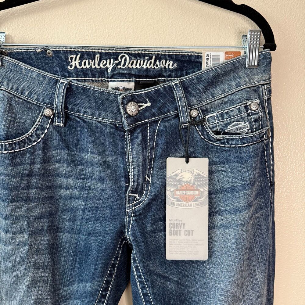 Harley Davidson Curvy Bootcut Jeans - Picture 5 of 5